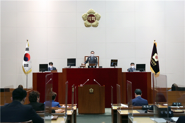 성남시의회가 25일 제272회 임시회 폐회을 끝으로 제8대 의회 공식 의사 일정을 마무리 했다.사진=성남시의회