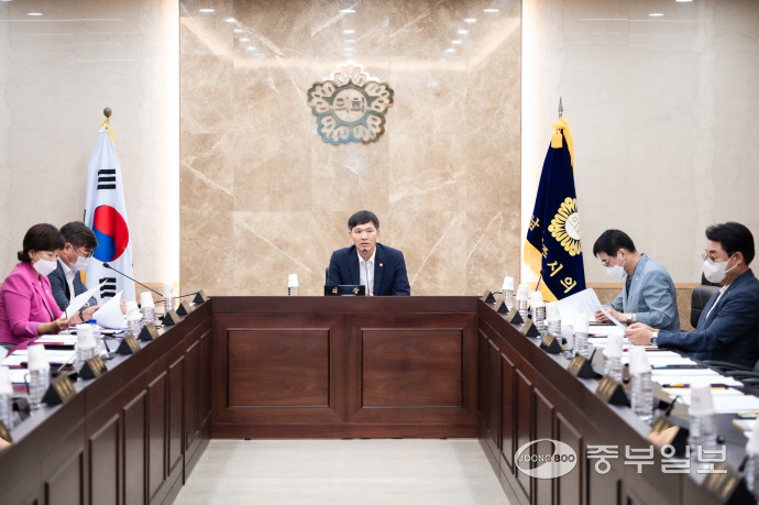 남양주시의회, 의장단 회의 및 현안 사항 보고회 개최