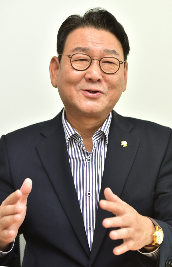 김교흥 민주당 인천시당 위원장. 사진=정선식기자