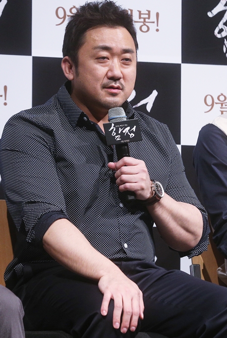 '함정' 마동석, 백숙집 주인 연기 소감