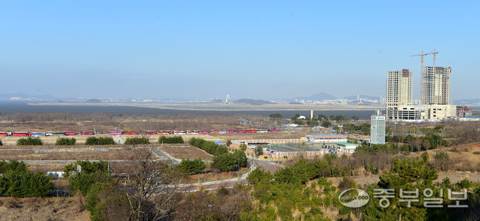 22일 인천 중구 운복동 미단시티 전경 모습. 정선식기자