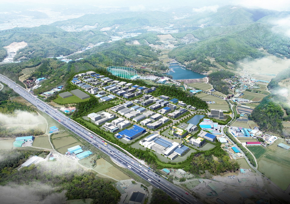 안성 하이랜드 일반산업단지 조감도. 사진=안성시청