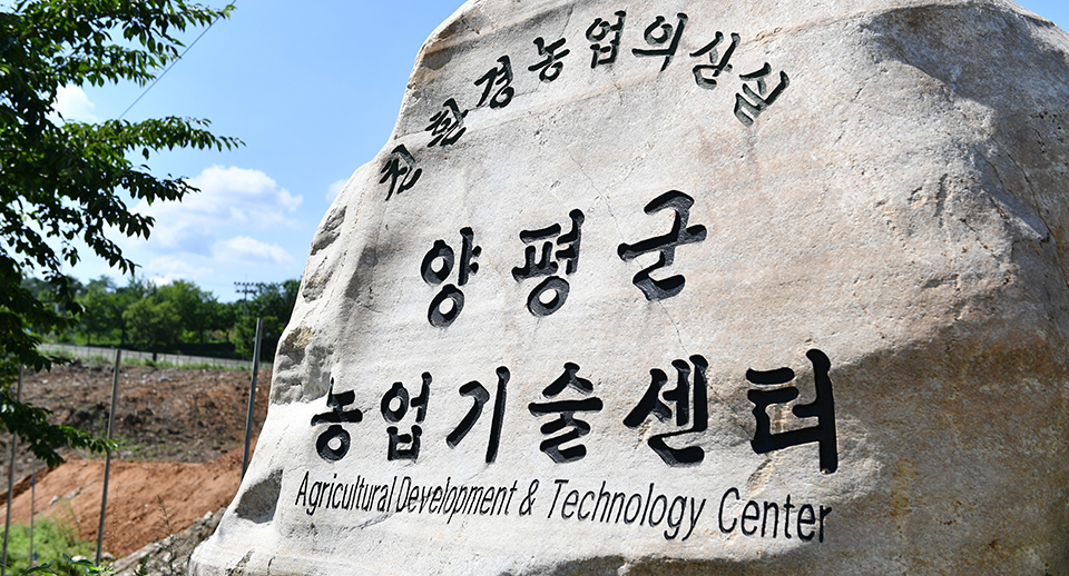 양평군이 2022년 농촌지도 시범사업을 추진한다. 사진은 농업기술센터 전경. 사진=양평군청