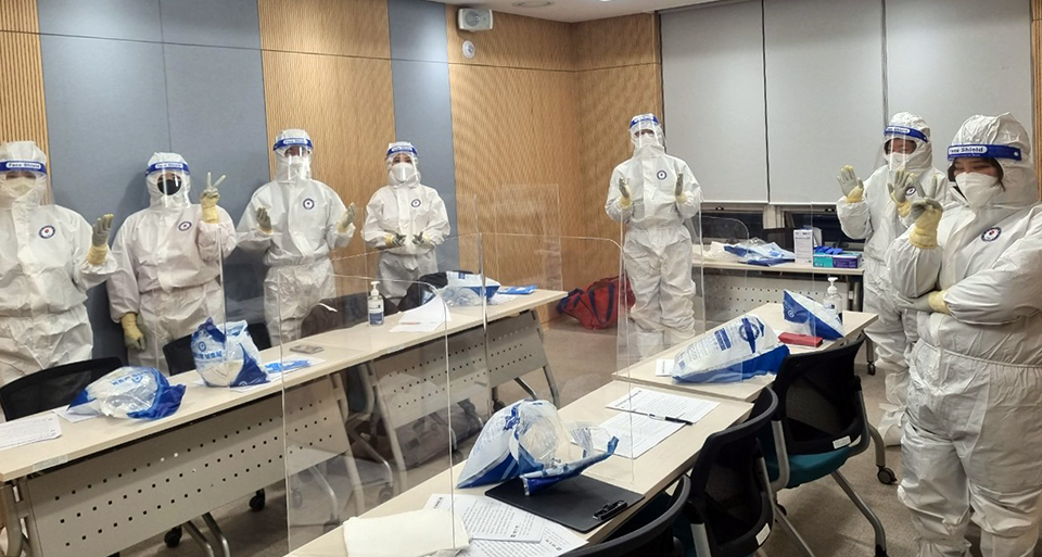 여주시기 코로나19 대응의 한시적 지원을 위해 기간제 근로자 10명을 긴급채용했다, 사진=여주시청