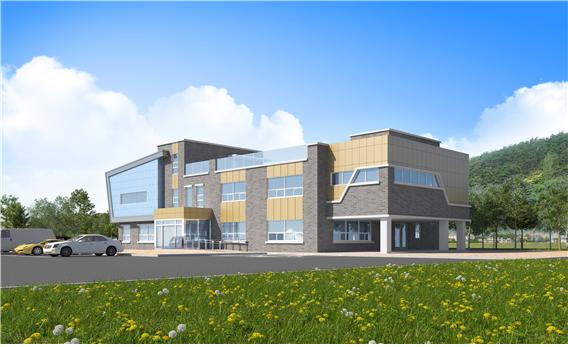 노인복지관 조감도. 사진=이천시청