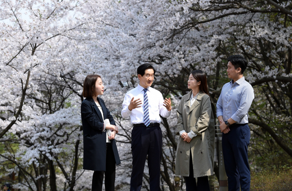 자치행정과(안병용 의정부시장, MZ세대 공무원들과 소통의 시간