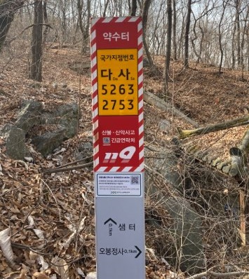 의왕시는 국가지점번호판 81개소에 대한 일제조사 및 정비를 추진한다. 사진=의왕시