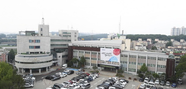 고양시청 전경.