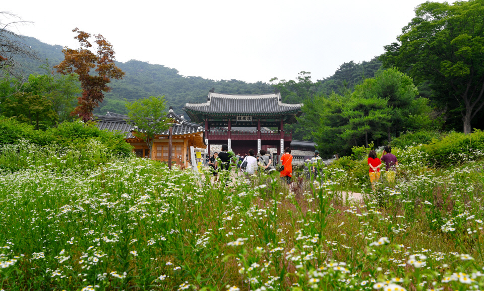 남한산성 행궁 전경. 사진=광주시