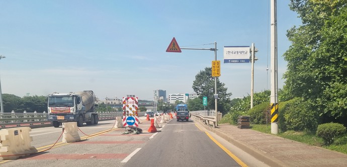 의왕시는 15일부터 중(重)차량에 대한 통행 제한 및 금지를 시행한다. 사진=의왕시청