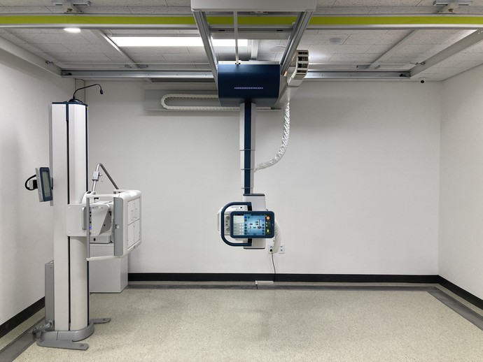 신축 이전한 이천보건소가 최신 디지털 방사선 촬영장비를 갖춘 모습. 사진=이천시청