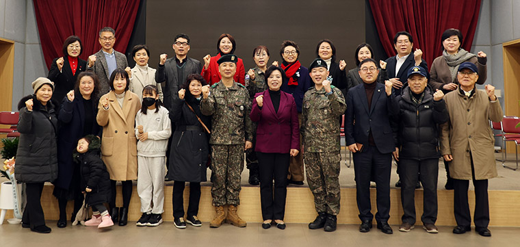 과천시가 9일 제5대 김민우 예비군 지역대장 취임식을 개최했다. 사진=과천시청