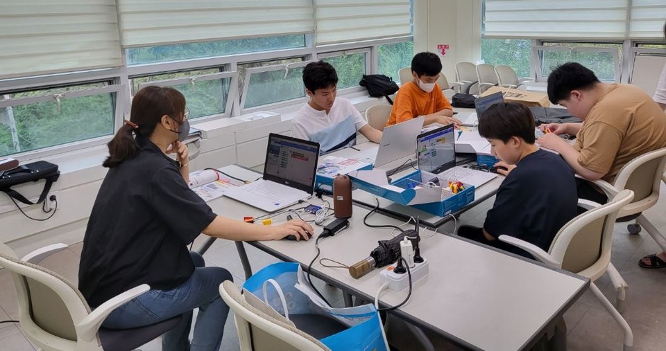 용인특례시가 진행한 '장애인 평생학습도시 운영사업' 현장 모습. 사진=용인특례시