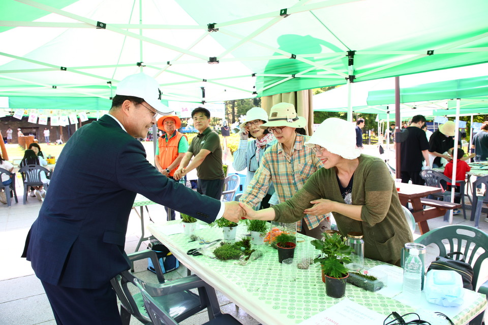 지난 18일 의왕시, ‘제18회 지속가능발전 한마당’현장 사진=의왕시