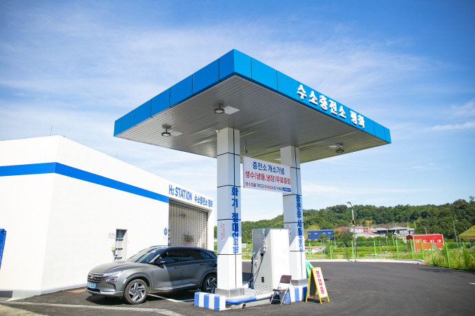 수소충전소와 수소차