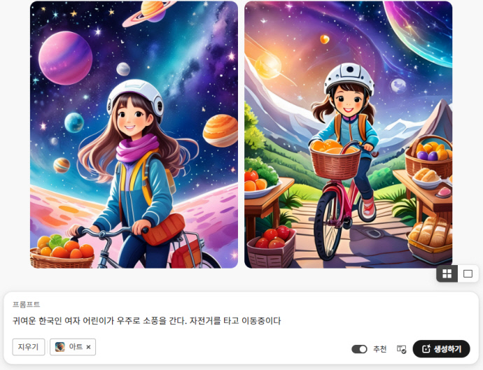 어도비 생성형 AI ‘Adobe Firefly’를 사용해 만든 이미지 사진=Adobe Firefly 사용