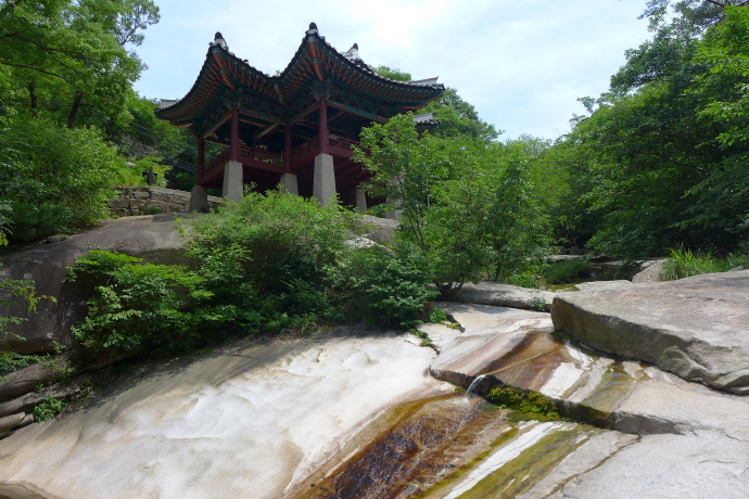 아름다운 풍경으로 손꼽히던 산영루. 사진=박찬희