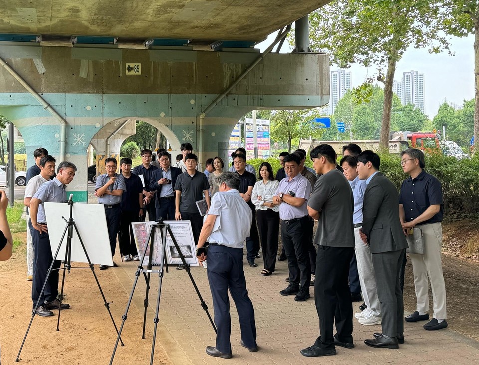 지난 8일 개최된 안산선 지하화 컨설팅 현장. 사진=안산시청