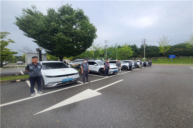 미세먼지 불법배출 민간점검단 사진=화성시