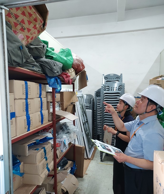 중대산업재해 하반기 안전보건 현장점검 사진=화성시