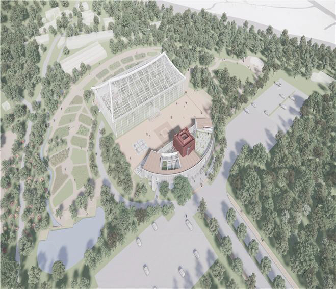 우리꽃식물원 조감도. 사진=화성시청