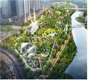 여울공원 공공정원화 구상도. 사진=화성시청