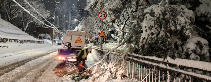 시흥시, 폭설 대응 ‘총력’2