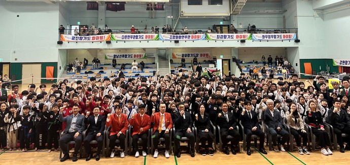 제4회 화성시장배 합기도대회와 제31회 화성시장배 태권도대회가 성황리에 막을 내렸다. 사진=화성시