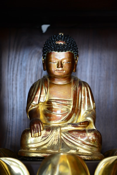 법륜사 목불좌상(조선 17세기 전반). 사진=주수완