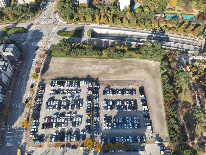 용인특례시가 농서동 공영주차장을 163면 확대했다. 사진=용인특례시