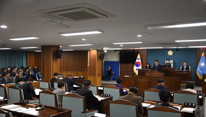 인천 미추홀구의회가 21일 제1차 본회의를 시작으로 제285회 정례회를 개회했다. 사진=미추홀구의회