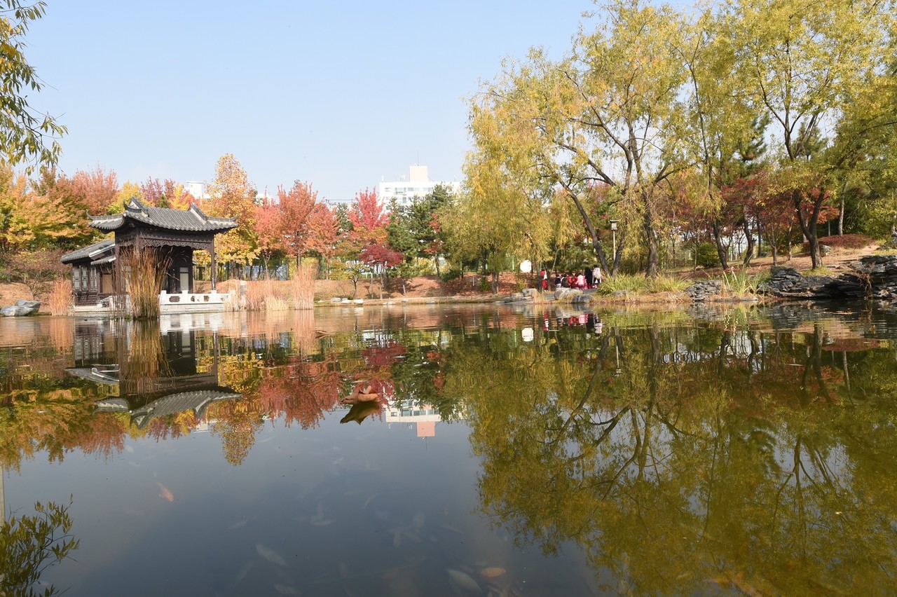 수원 효원공원 월화원. 사진=수원시