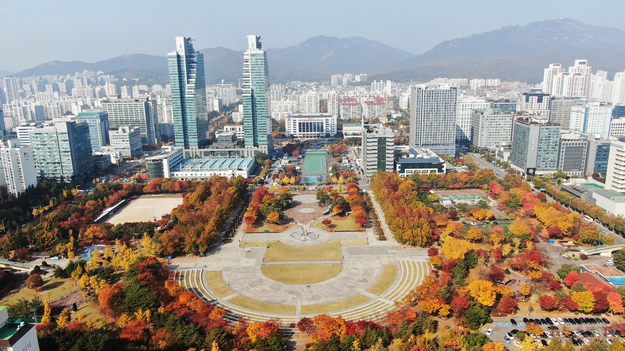 안양 평촌중앙공원. 사진=안양시