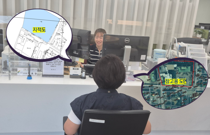 여주시의 '항공 지적도 제공 서비스'가 2024년 여주시 우수시책에서 우수상을 수상했다. 사진=여주시