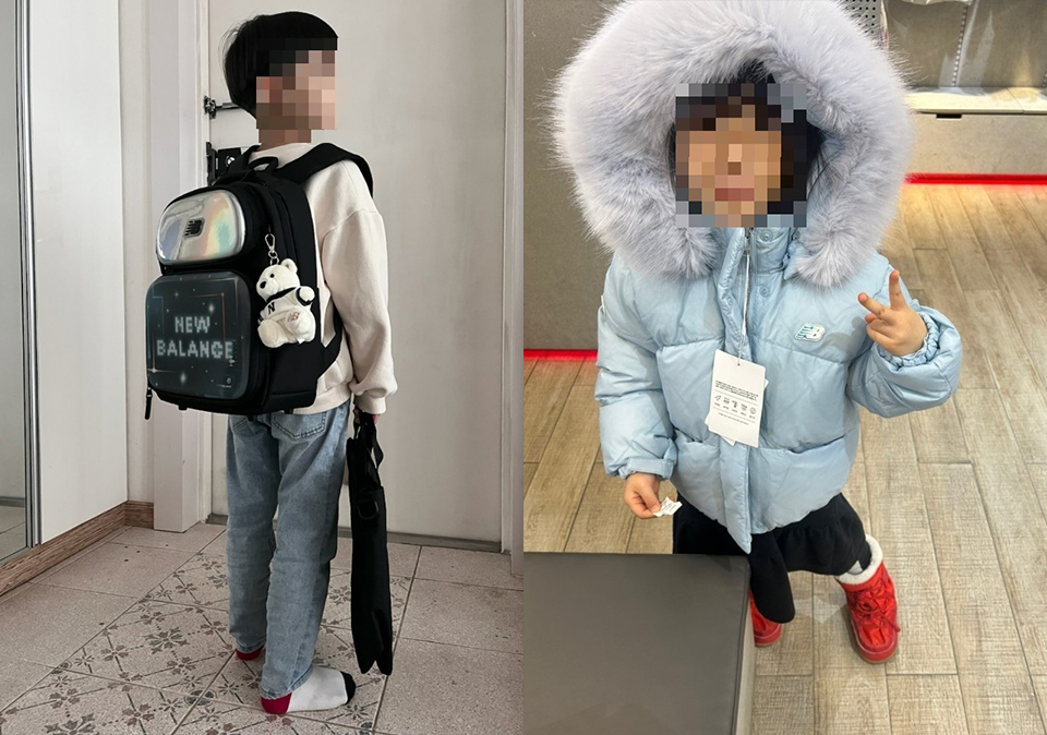 졸업과 입학을 축하하며 선물을 전달받은 아동들의 모습. 사진=의왕시