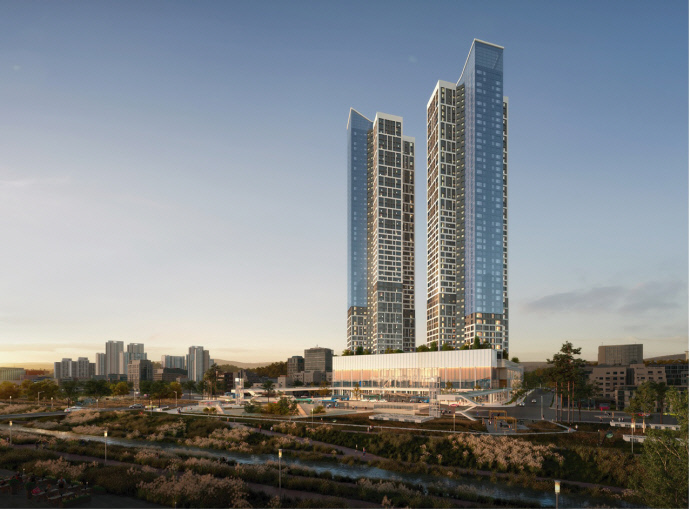 시흥시청역세권 고밀·복합개발 사업 조감도. 사진=시흥시