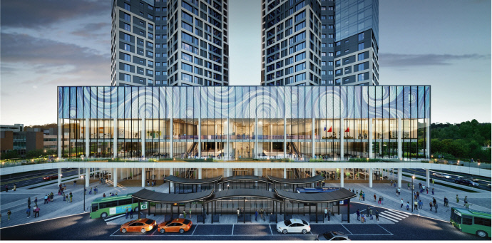 시흥시청역세권 고밀·복합개발 사업 조감도. 사진=시흥시