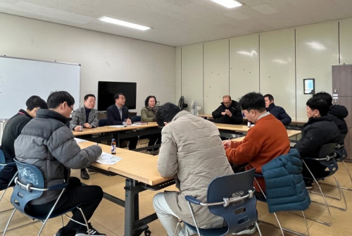 의왕 부곡가구역 재건축 철거현장 안전대책 회의