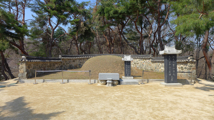 정약용 묘소. 사진=박찬희