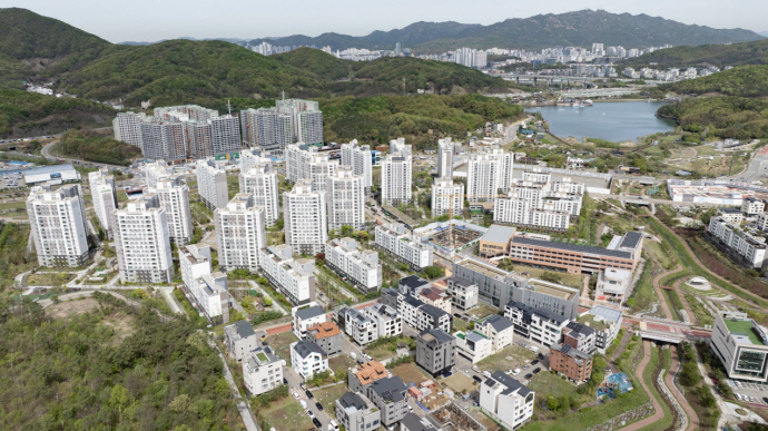 의왕시 백운밸리 전경. 사진=의왕시청