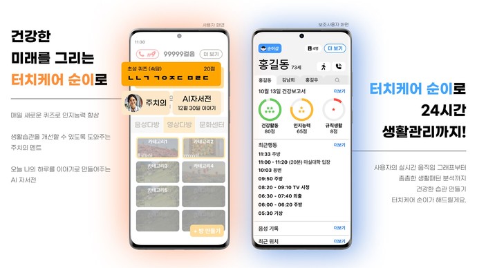 실버케어 순이 가이드. 사진=용인시청