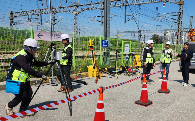 의왕시 지하시설물 정밀 측량 현장점검