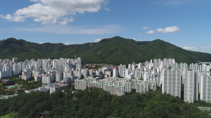 군포 산본신도시 전경. 사진=군포시청