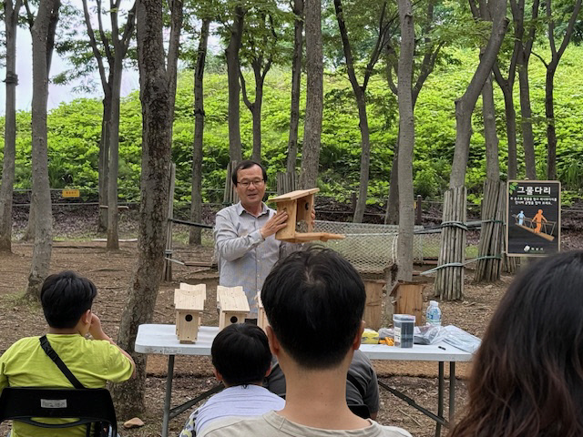 하남시, 폐자재로 만든 ‘인공새집’