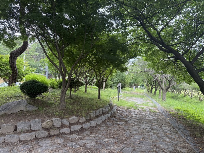 어농성지 십자가의 길 풍경. 김지영