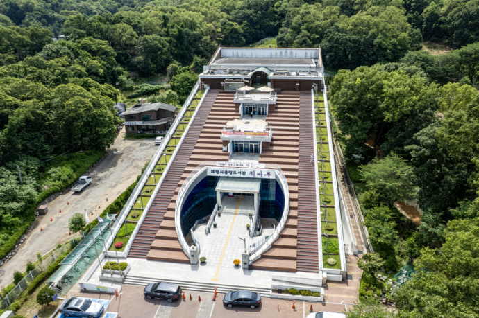 의왕시 중앙도서관 전경