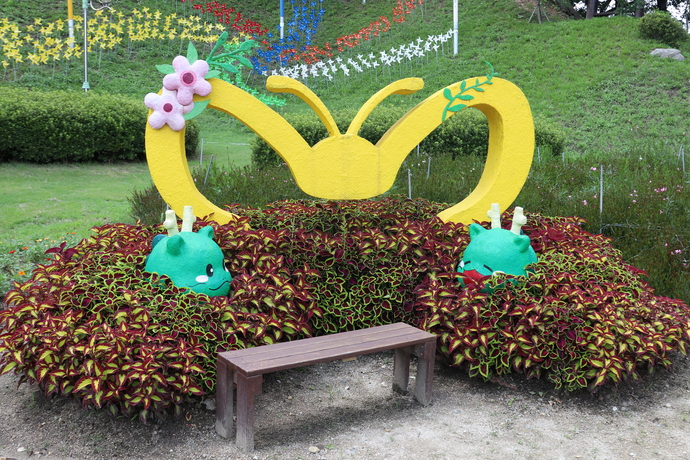 보기 좋고 걷기 좋은 정원. 박찬희