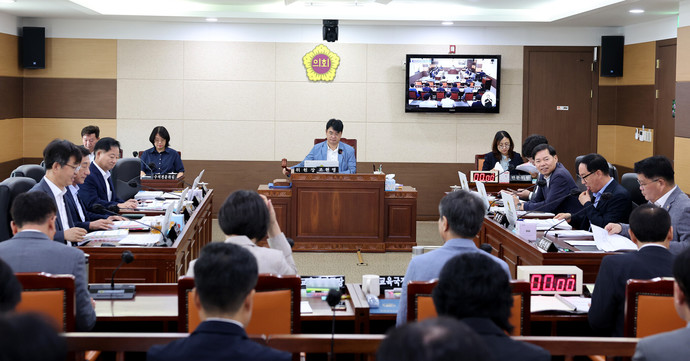 28일 개최된 제303회 인천광역시의회 임시회 제1차 교육위원회 모습. 사진=인천시의회