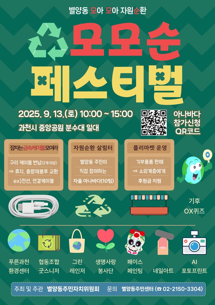  모모순 축제 홍보 포스터=과천시