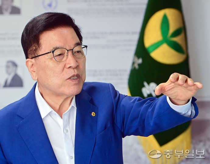 김광림 새마을운동중앙회 회장. 사진=임채운기자